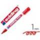 Rotulador Permanente Edding 400 Rojo Punta Fina