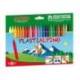 Lapices cera PlastiAlpino 24 unidades colores surtidos