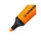 Rotulador Stabilo fluorescente naranja neon