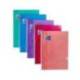 Cuaderno espiral oxford tapa extradura folio 80 hojas cuadro 4 mm con pizarra blancapack 4+1 colores tendencia