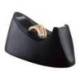 Portarrollos sobremesa Tesa Easy cut curve Plastico para cinta de 33m en color Negro