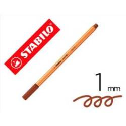Rotulador Stabilo Point 88 Marrón claro