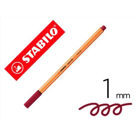 Rotulador Stabilo Point 88 Púrpura