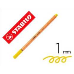 Rotulador Stabilo Point 88 Amarillo limón