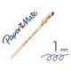 Boligrafo Borrable Paper mate Replay III con goma incorporada color negro 1 mm