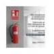PICTOGRAMA ARCHIVO 2000 EXTINTOR PVC ROJO LUMINISCENTE 210X300 MM