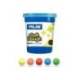 PLASTILINA MILAN SOFT DOUGH NEON CAJA DE 5 BOTES COLORES SURTIDOS 142 GR