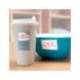 ETIQUETA ADHESIVA AVERY REMOVIBLE PARA IMPRESORA LASER INYECCION TINTA FOTOCOPIADORA COLOR BLANCA 62X89 MM