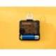 RELOJ LEITZ COSY DE PARED SILENCIOSO CRISTAL 30X30CM COLOR AMARILLO