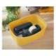 PORTARROLLO SOBREMESA LEITZ COSY PLASTICO PARA CINTAS 33 MT GRIS