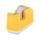 PORTARROLLO SOBREMESA LEITZ COSY PLASTICO PARA CINTAS 33 MT AMARILLO