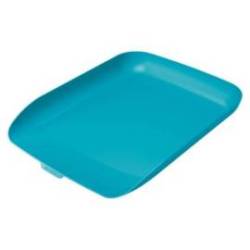 BANDEJA SOBREMESA LEITZ PLASTICO AZUL