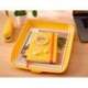 BANDEJA SOBREMESA LEITZ PLASTICO AMARILLO
