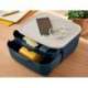 FICHERO CAJONES DE SOBREMESA LEITZ COSY 2 CAJONES COLOR GRIS