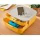 FICHERO CAJONES DE SOBREMESA LEITZ COSY 2 CAJONES COLOR AMARILLO