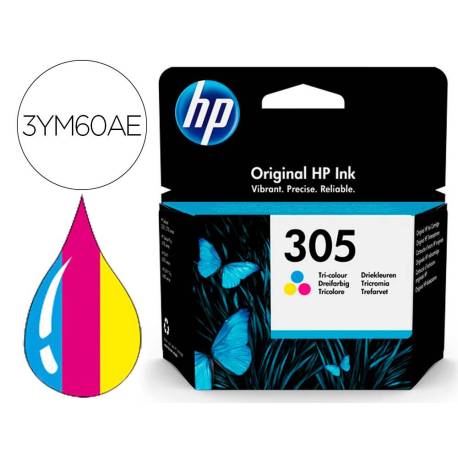 CARTUCHO INK-JET HP 305 TRICOLOR 3YM60AE