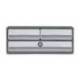 FICHERO CAJONES DE SOBREMESA CEP MOOV UP RECICLADO 80% CON CERRADURA RECICLADO 80% 3 CAJONES GRIS