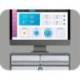FICHERO CAJONES DE SOBREMESA CEP MOOV UP RECICLADO 80% CON CERRADURA RECICLADO 80% 3 CAJONES GRIS