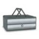 FICHERO CAJONES DE SOBREMESA CEP MOOV UP RECICLADO 80% CON CERRADURA RECICLADO 80% 2 CAJONES GRIS