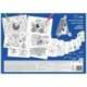 MANTEL PARA COLOREAR MARCA MAPED INDIVIDUAL DIN A3 PACK DE 15 UNIDADES SURTIDAS