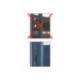 Estanteria metalica ar stocker 200x200x70 cm 4 estantes 450 kg por estante bandeja de madera