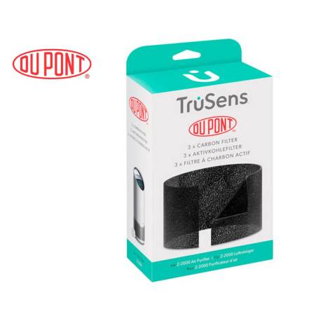FILTRO DE CARBONO MARCA LEITZ DUPONT PARA PURIFICADOR DE AIRE TRUSENS Z-2000 PACK DE 3 UNIDADES