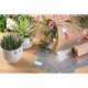 ETIQUETA ADHESIVA AVERY TICO PAPEL SATINADO COLOR ORO / PLATA LASER MEDIDAS SURTIDAS PACK DE 626 ETIQUETAS