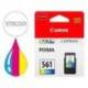 INK-JET CANON 561 PIXMA TS5350 / TS5351 / TS5352 / TS5353 180 PACK COLORES AMARILLO CIAN MAGENTA 180 PAGINAS