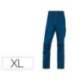 PANTALON DE TRABAJO DELTAPLUS CINTURA ELASTICA 5 BOLSILLOS AZUL MARINO / NARANJA TALLA XL