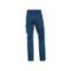 PANTALON DE TRABAJO DELTAPLUS CINTURA ELASTICA 5 BOLSILLOS AZUL MARINO / NARANJA TALLA XL