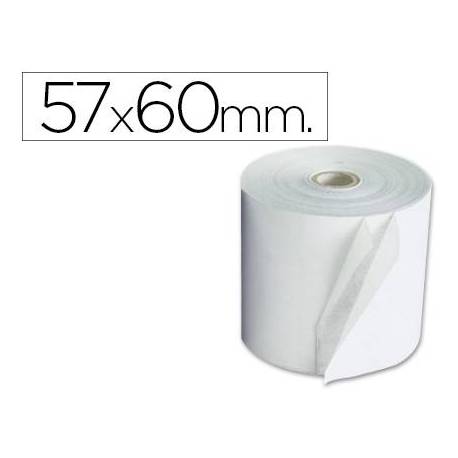 Rollo sumadora exacompta electro 57 mm x 60 mm 60 g/m2.