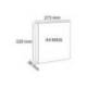 Carpeta Exacompta carton forrado blanca 2 anillas 16 mm