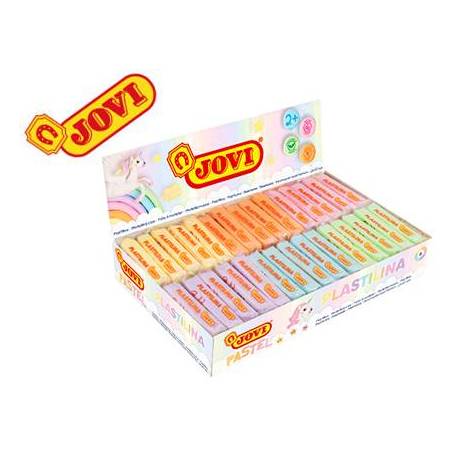 Plastilina Jovi colores pastel surtidos 30 unidades