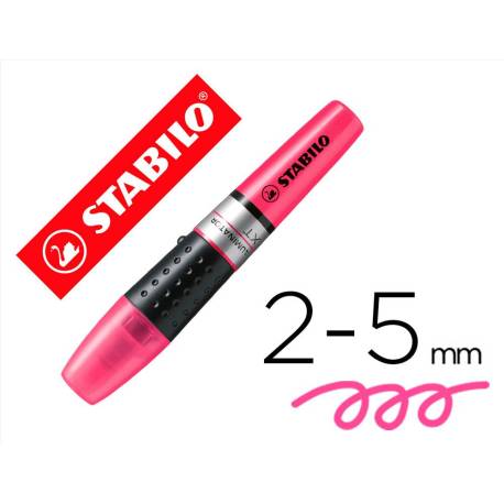 Rotulador Stabilo Boss Luminator rosa fluorescente