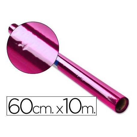 Papel celofan Liderpapel 60cmx10m rosa