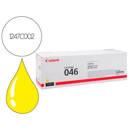 TONER CANON 046Y AMARILLO 1247C002