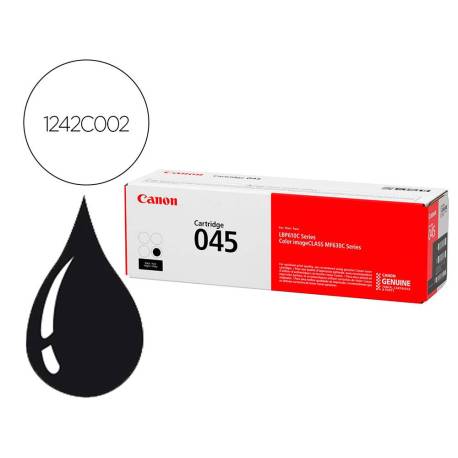 TONER CANON 045BK MF631 MF633 MF635 COLOR NEGRO