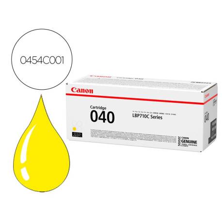 TONER CANON 040Y LBP710 LBP712 COLOR AMARILLO