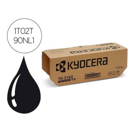 TONER MARCA KYOCERA ECOSYS P3045DN COLOR NEGRO TK-3160