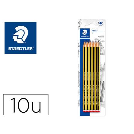 LAPICES DE GRAFITO STAEDTLER N2 HB BLISTER DE 10 UNIDADES