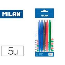 BOLIGRAFO MILAN P1 TRAZO DE 1 MM COLORES SURTIDOS