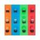 SACAPUNTAS MILAN COMPACT PLASTICO 2 USOS CON GOMA + 2 RECAMBIOS DE GOMA