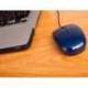 RATON NGS OPTICO CON CABLE 1000 DPI AMBIDIESTROS USB COLOR AZUL
