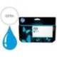 CARTUCHO INK-JET HP DESIGNJET 727 COLOR CIAN B3P19A