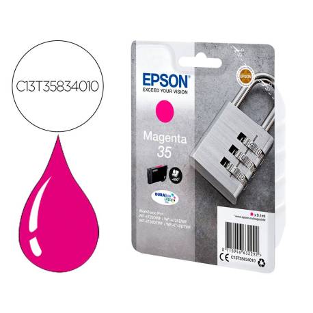 CARTUCHO INK-JET EPSON 35 COLOR MAGENTA C13T35834010
