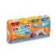 PASTA DE MODELAR MARCA CARIOCA BABY DOUGH BOTE 75 G SET DE 8 COLORES SURTIDOS