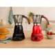 CAFETERA JOCCA ELECTRICA CAPACIDAD 6 TAZAS JARRA TRANSPARENTE SIN CABLES 220-240V COLOR NEGRO