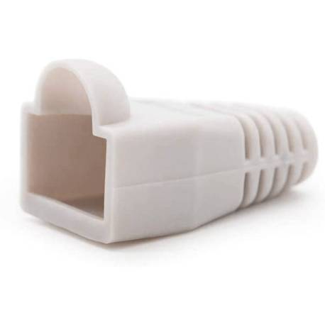 FUNDA PROTECTORA DE CABLE MARCA NANOCABLE RJ45 COLOR COLOR GRIS