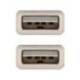 CABLE USB NANOCABLE 2.0 TIPO A/M-A/M GRIS LONGITUD 1 M