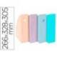 REVISTERO PLASTICO EXACOMPTA AQUAREL MAG-CUBE SET DE 4 UNIDADES COLORES PASTEL 266X328X305 MM